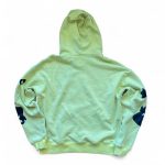 Men's Green and Yellow Hoodie - Image 2