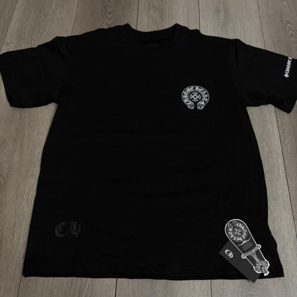 Chrome Hearts Men's Black T-shirt