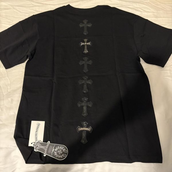 Chrome Hearts Men's Black T-shirt