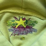 Men's Green and Yellow Hoodie - Image 4