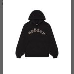 Spider Worldwide Men's Black and Navy Hoodie - Image 3