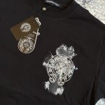 Chrome Hearts Men's Black T-shirt - Image 4