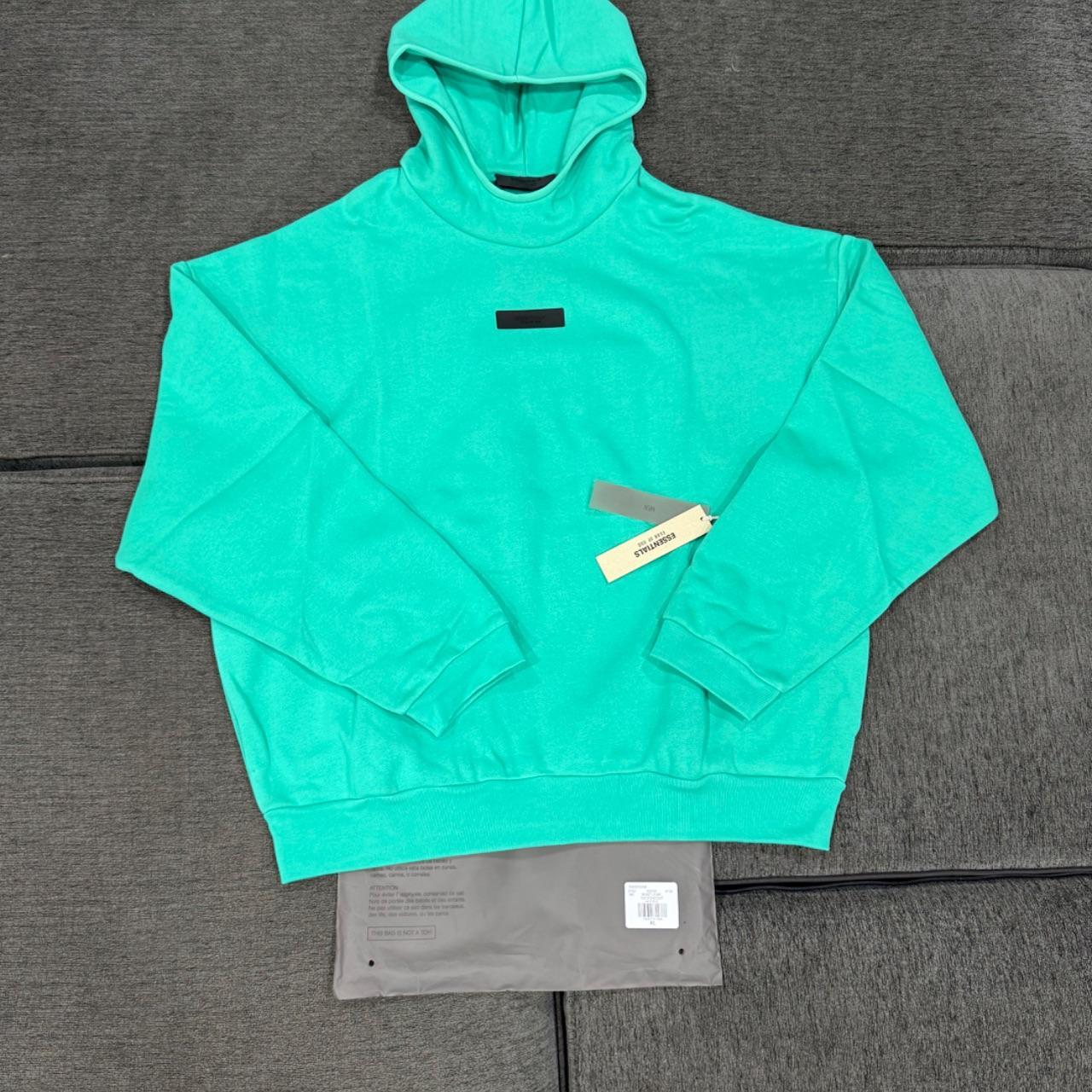 P0 Fear of God Men's Green Hoodie - Image 1