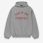 Fear of God Men's Grey Hoodie