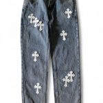 Men's Blue and Navy Jeans