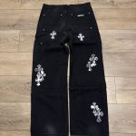 Chrome Hearts Men's Black Jeans - Image 5