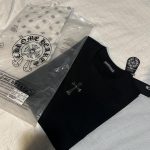 Chrome Hearts Men's Black T-shirt - Image 6
