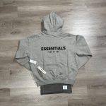 Fear of God Men's Grey Hoodie - Image 7