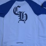 Men's White and Blue Shirt - Image 3