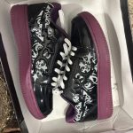 BAPE Men's Black and Purple Trainers - Image 3