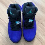 Jordan Men's Purple and Blue Trainers - Image 4