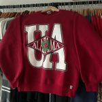 Russell Athletic Men's Red and White Sweatshirt - Image 3