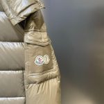 Moncler Men's Khaki and Green Coat - Image 7