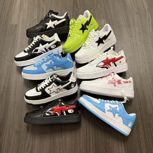 BAPE Men's multi Trainers