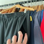 Nike Men's Black and Yellow Trousers - Image 4