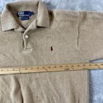 Polo Ralph Lauren Men's Tan and Brown Jumper - Image 3