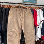Carhartt Men's Brown and Tan Trousers - Image 2