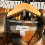 Carhartt Men's Brown and Orange Shirt - Image 5