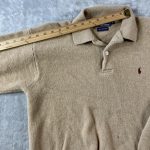 Polo Ralph Lauren Men's Tan and Brown Jumper - Image 4