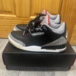 Jordan Men's Black and Grey Trainers