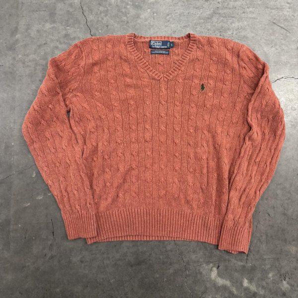 Polo Ralph Lauren Men's Orange Jumper