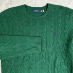 Polo Ralph Lauren Men's Green Jumper