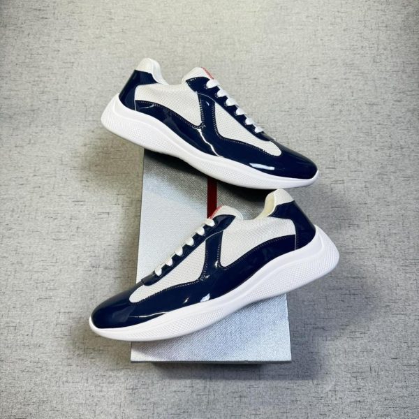 Prada Men's Navy Trainers