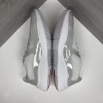 Prada Men's Grey and White Trainers - Image 4