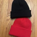 Moncler Men's Black and Red Hat - Image 2