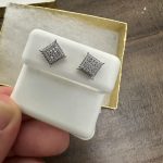 moissanite earrings - Image 2