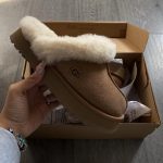 UGG Women's Brown and Tan Slippers