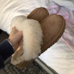 UGG Women's Tan and Brown Slippers