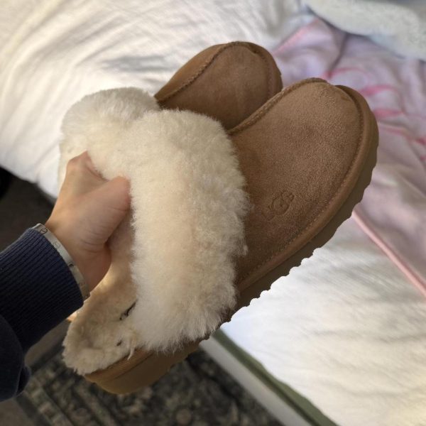 UGG Women's Tan and Brown Slippers