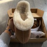 UGG Women's Brown and Tan Slippers - Image 3