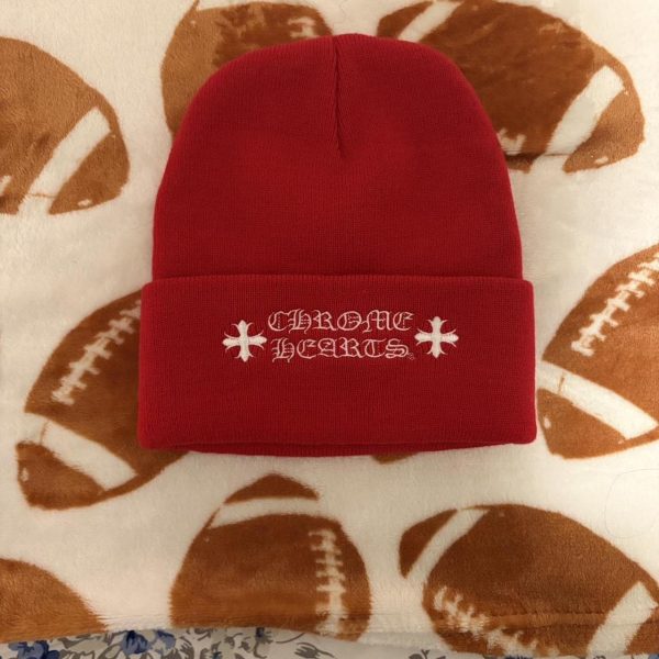 Chrome Hearts Men's Red Hat