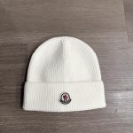 Moncler Grenoble Women's White and Cream Hat