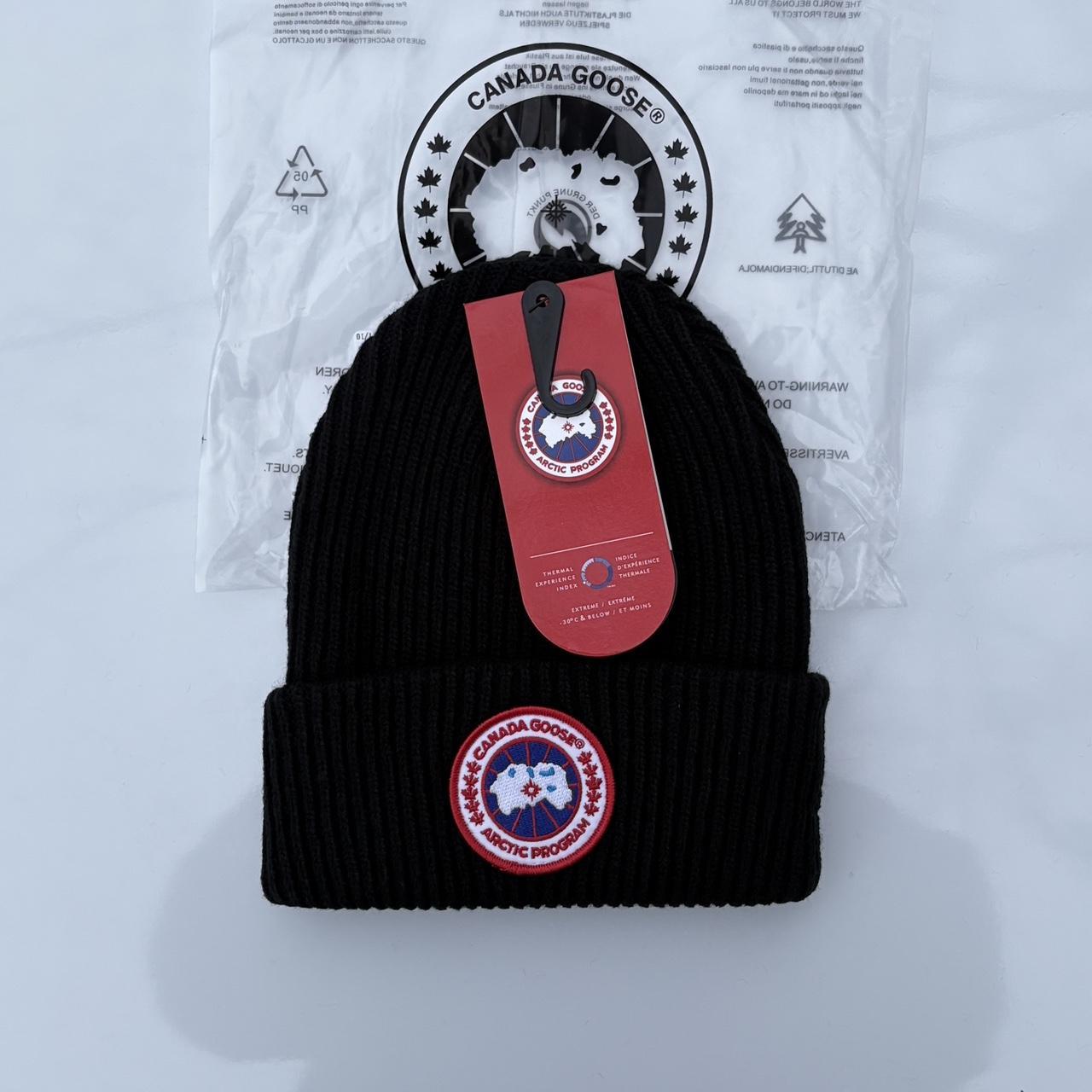 P0 Canada Goose Men's Black Hat - Image 1