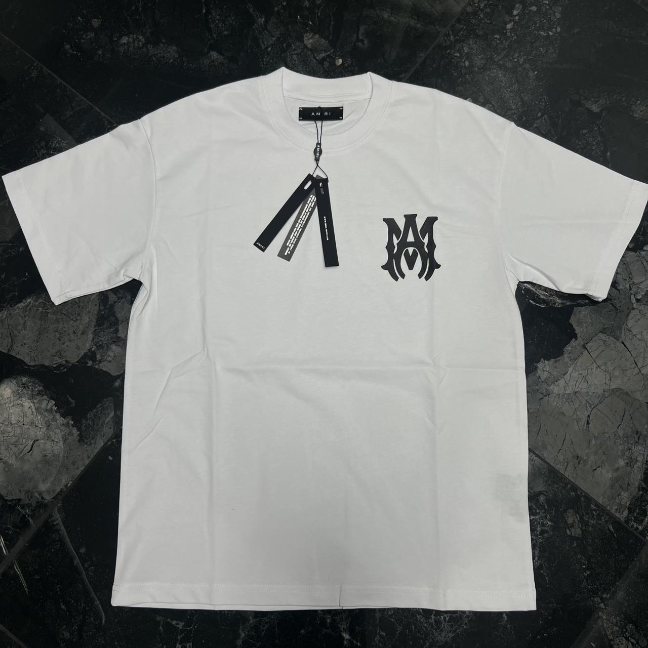 P0 Amiri Men's Black T-shirt - Image 1