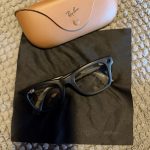 Ray-Ban Men's Grey and Black Sunglasses - Image 3