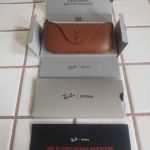 Ray-Ban Black and Brown Sunglasses - Image 2