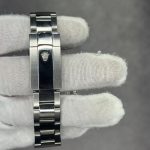 Men's Silver and Black Watch - Image 2