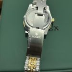 Men's Gold and Silver Watch - Image 4