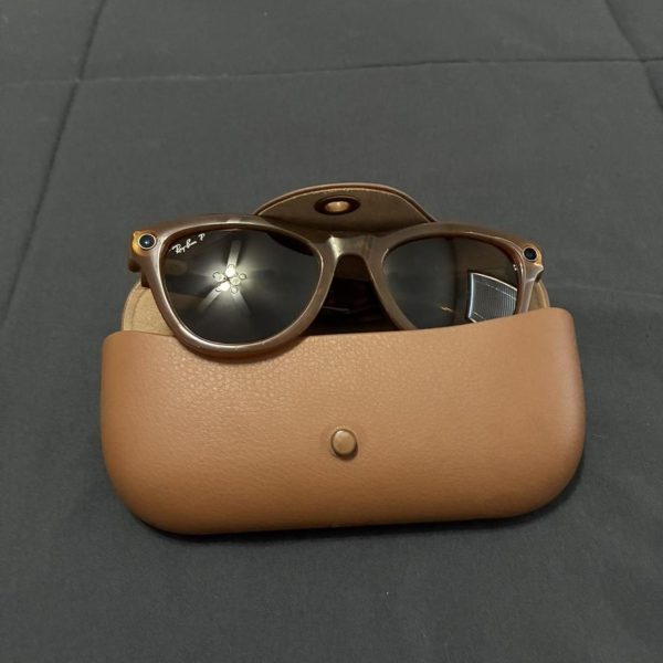Ray-Ban Men's Tan and Brown Sunglasses