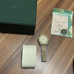 Men's Gold and Silver Watch - Image 5