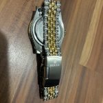 Men's Gold and Silver Watch - Image 3