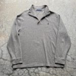 Polo Ralph Lauren Men's Grey and Brown Sweatshirt