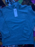 Alo Yoga 2-Piece Set – Crewneck & Sweatpants (Heather Gray) - Image 2